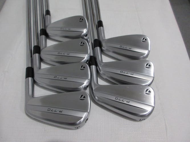 TaylorMade P770 25 Iron Set - 4-PW - PX LZ 5.5 Regular Flex Steel - MINT