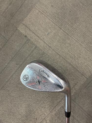 Used Callaway X TOUR Golf Wedge Mens RH 58 Degree 11614-S000245099