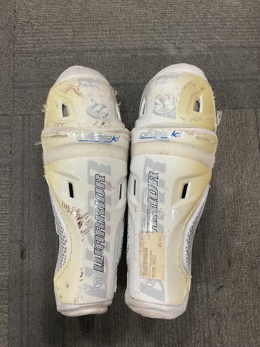 Used Warrior PROJEKT Youth Shin Guards White 10" 11614-S000245096