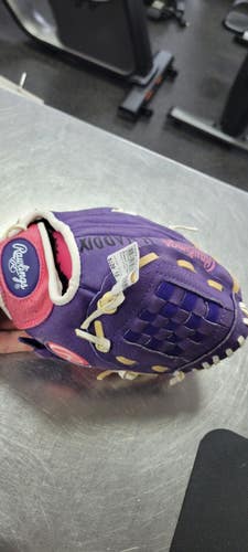 Used Rawlings 10 BB/SB Glove RH Throw Pink 10" 11497-C000162057