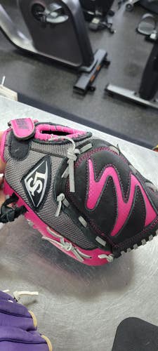 Used Louisville Slugger DIVA BB/SB Glove RH Throw Pink 10 1/2" 11497-C000162060