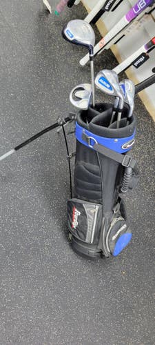 Used Tour Edge BAZOOKA JR MAX Jr Package Set RH Navy Blue 5 Piece 11497-C000162045