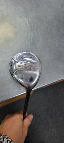 Used Callaway BIG BERTHA Mens Fairway Wood RH 5 Wood 11497-C000162044