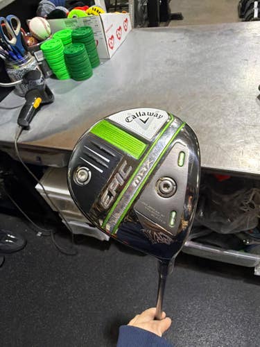 Used Callaway EPIC MAX Mens Fairway Wood RH 3 Wood 11605-S000228128