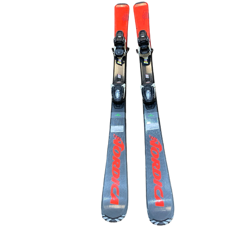 Used Nordica TEAM JR SKIS Boys DH Ski/Binding Red 130 cm 11706-S000388437