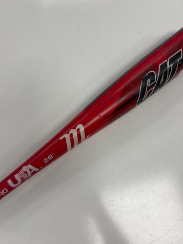 Marucci cat x Bat (-10) 18 oz 28" (Used)