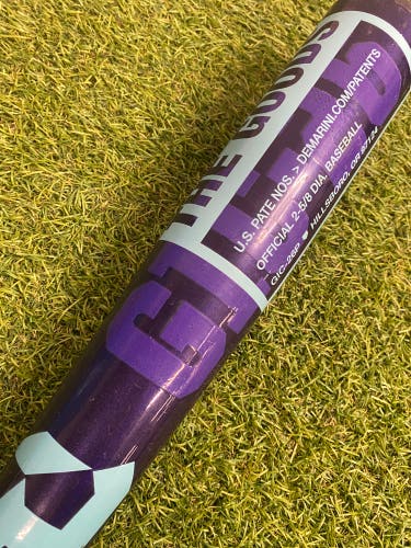 DeMarini The Goods Hybrid Royal Purple BBCOR Bat 2026 (-3)