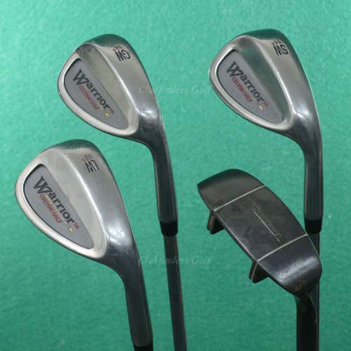 Warrior Custom Golf 52 Gap, 56 Sand, 60 Lob & Chipper Wedges SET OF 4