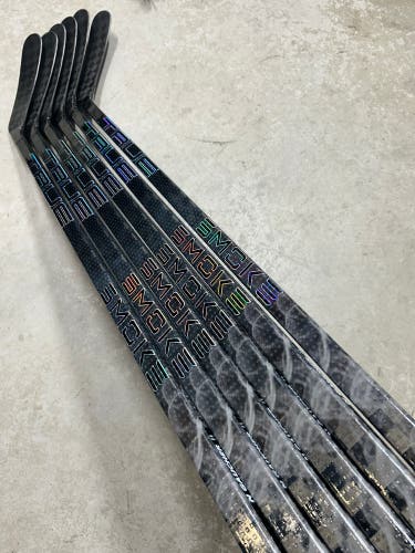 6 PACK 95 Flex Custom P92 Hzrdus Smoke Senior True Right Hand Pro Stock (New) NHL