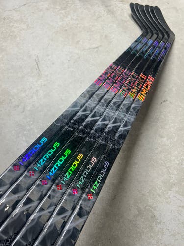 6 PACK 75 Flex P92 Nitro Wrapped As Hzrdus Smoke Senior True Left Hand Pro Stock (New)