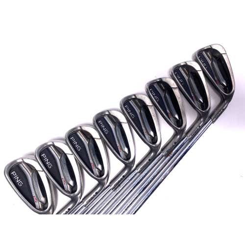 Ping G25 Iron Set 3-PW Black Dot CFS Stiff Steel Mens RH