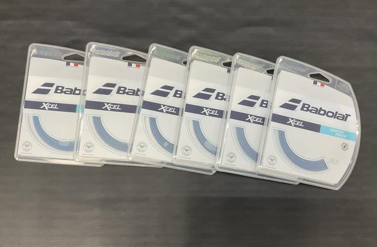 Babolat Xcel 1.30/16g Tennis String 6 Pack