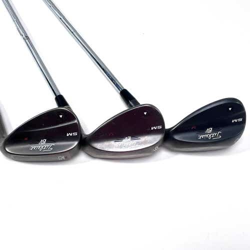 Titleist Vokey SM6 Steel Grey Wedge Set 52* 8 | 56* 8 | 60* 8 SM6 Wedge RH
