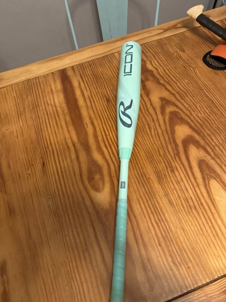 LIKE NEW 2026 Rawlings Icon Composite USSSA Certified Bat (-5) 25 oz 30" (Used)