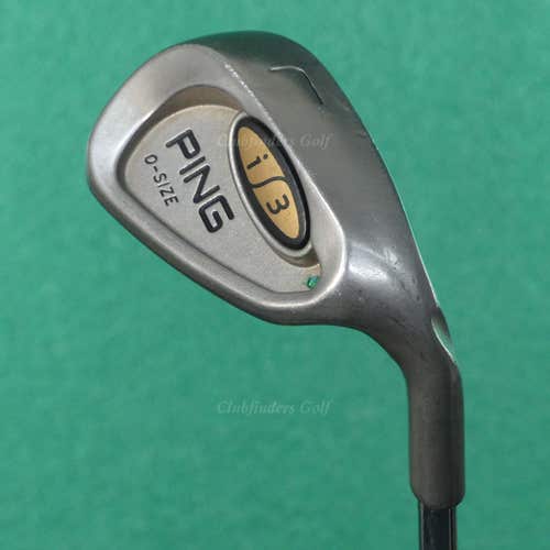 Ping i3 O-Size Green Dot LW Lob Wedge Factory Cushin JZ Steel Stiff