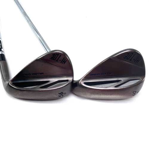 TaylorMade Milled Grind Hi-Toe 3 Copper Wedge Set 56* 10 | 60* 10 KBS Hi-Rev RH