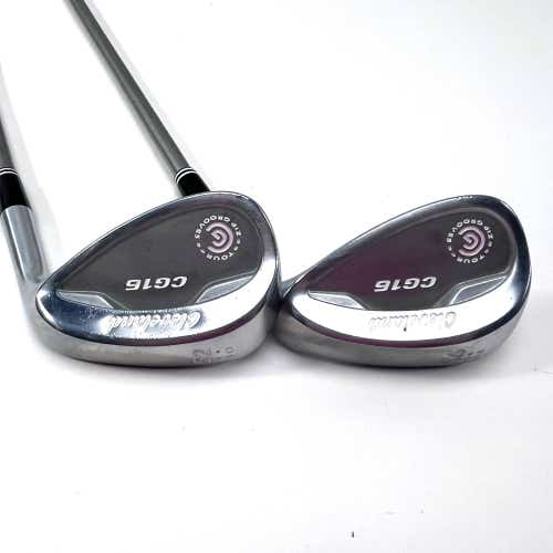 Cleveland CG16 Tour Satin Chrome Wedge Set 52* 10 | 56* 14 50g Ladies RH