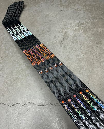 5 PACK 70 Flex Custom P92 Nitro Wrapped As Hzrdus Smoke Senior True Right Hand Pro Stock (New)