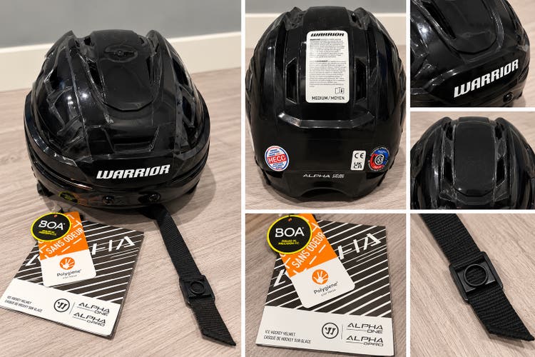 Medium Warrior Alpha One Pro Helmet (New)