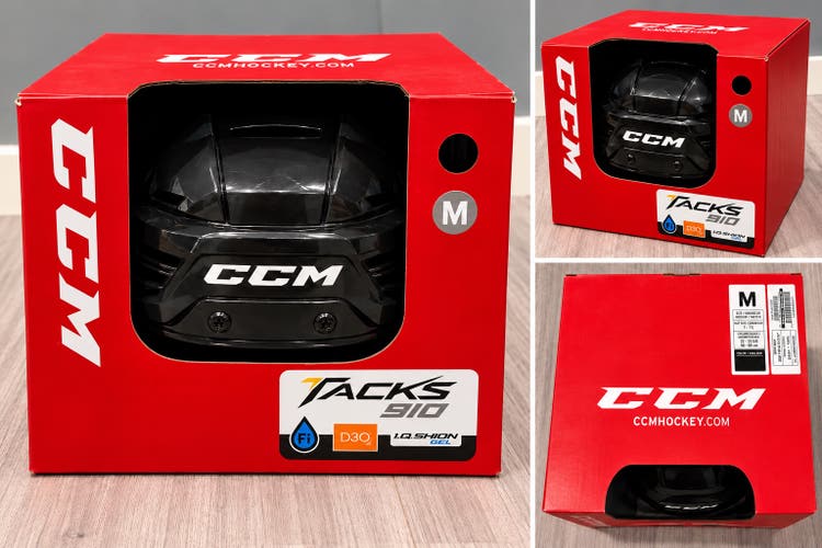 Medium CCM Tacks 910 Helmet (New)