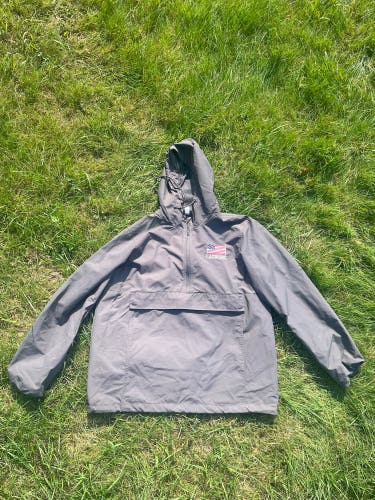 Gray USA lacrosse Men's Large Jacket (Used)