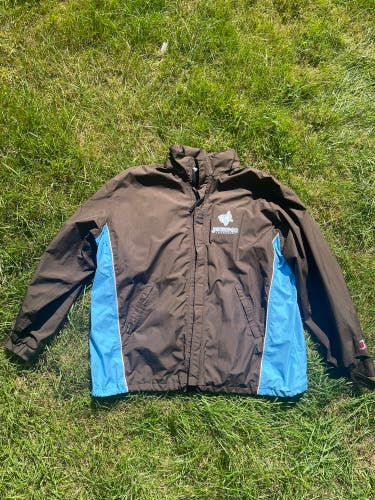 Brown tufts lacrosse  full zip XXL Jacket (Used)