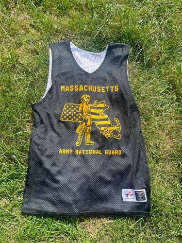 Black Large/Extra Large Alleson Mass army National guard jersey (Used)