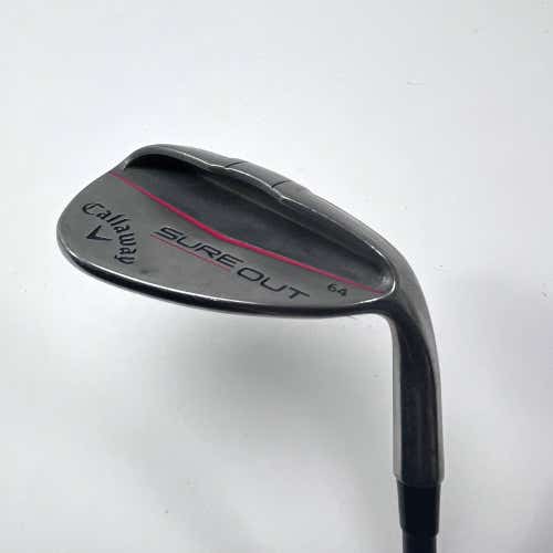 Callaway Sure Out Lob Wedge LW 64* Accra 60i 60g Wedge Graphite Mens RH