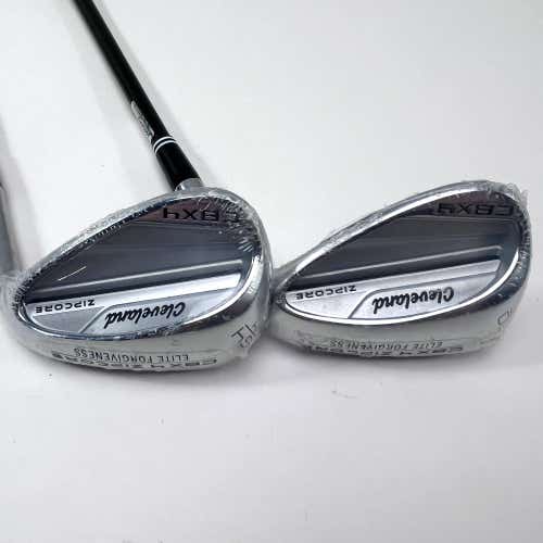Cleveland CBX 4 ZipCore Wedge Set 54* 14 | 60* 12 UST Mamiya Recoil Dart 80g RH