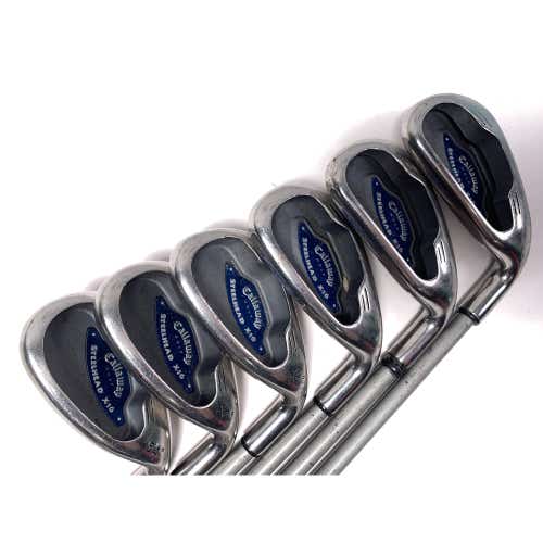 Callaway X-16 Iron Set 6-PW+AW+SW Hot Stix Golf Regular RH No 9 iron