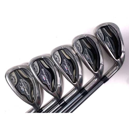 Callaway Steelhead XR Iron Set 5-PW Ozik Program F15 60g Regular RH No 9 iron