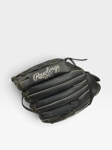 Used Rawlings BB GLOVE BB/SB Glove RH Throw Black 11" 11847-S000039262