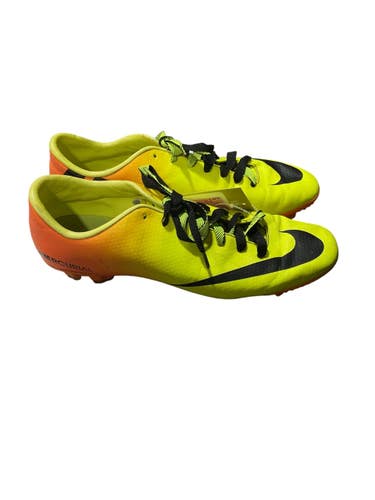 Used Nike MERCURIAL Soccer Cleats Yellow Senior 11 11847-S000039307