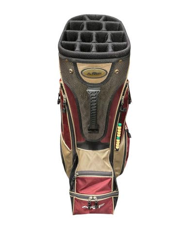 Used AMF CART BAG Mens Cart Bag Maroon 11847-S000039289