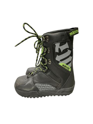 Used M8TRIX Mens Snowboard Boots Black Senior 4 11847-S000039312