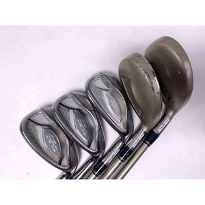 Adams Idea A12 OS Hybrid Iron Set 5H-6H-PW Idea Womens 50g Ladies RH No 8 iron