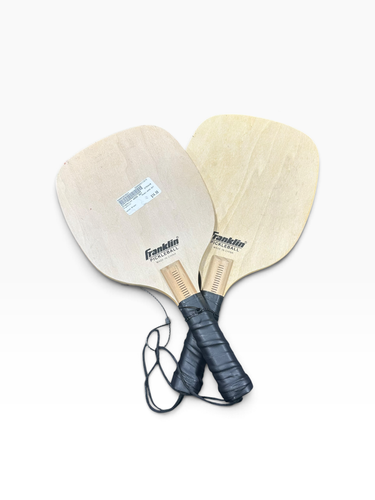 Used Franklin WOOD SET Pickleball Racquet Brown 11375-S000383021