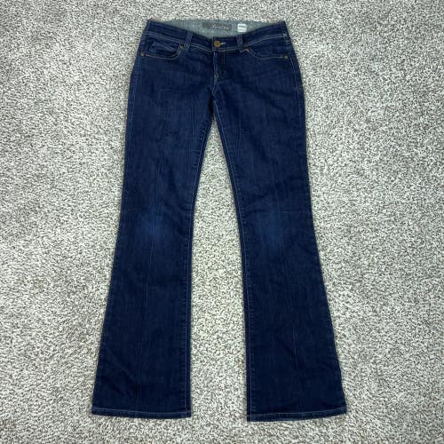 Level 99 Jeans Womens 27 Blue Mid Rise Chloe Slim Bootcut Anthropologie Denim