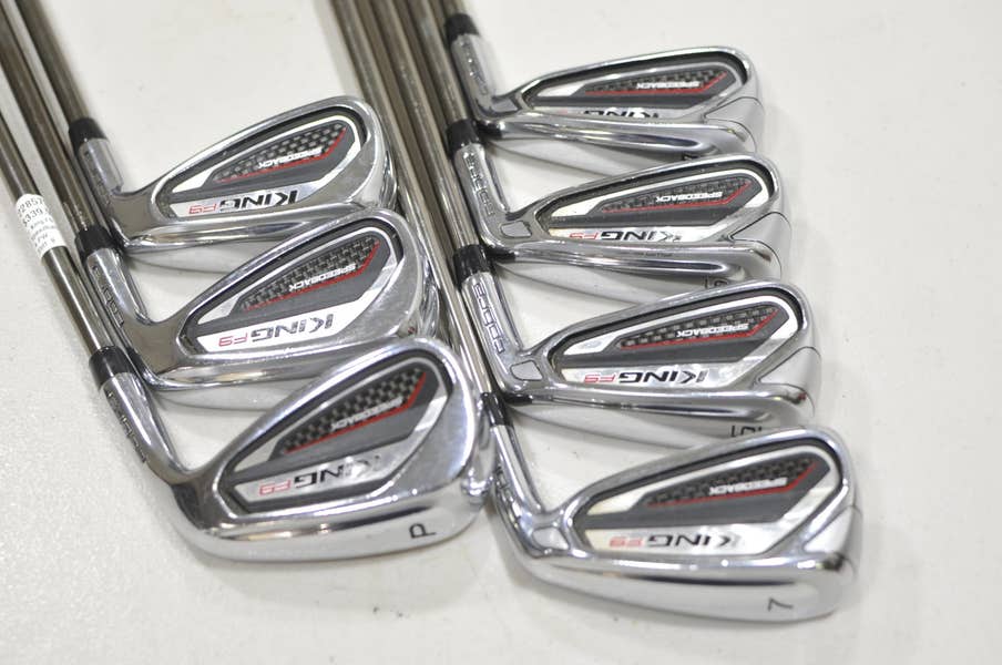 Cobra King F9 Speedback 4-PW Iron Set Stiff Flex Recoil 95 F4