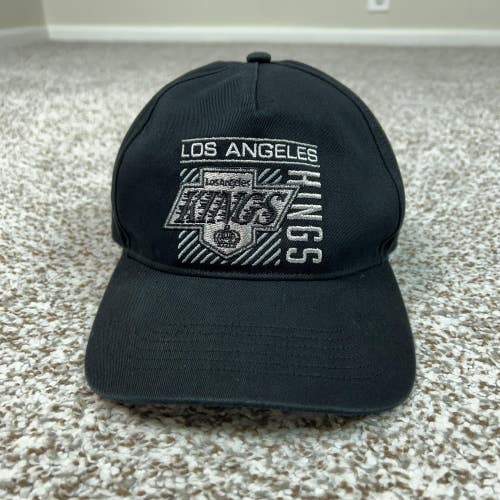 Los Angeles Kings Hat Cap Snap Back Mens One Size Black NHL Hockey '47 Retro