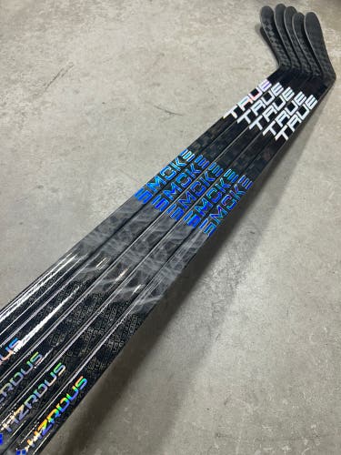 5 PACK 80 Flex Custom P28 Nitro Wrapped As Hzrdus Smoke Senior True Left Hand Pro Stock (New)