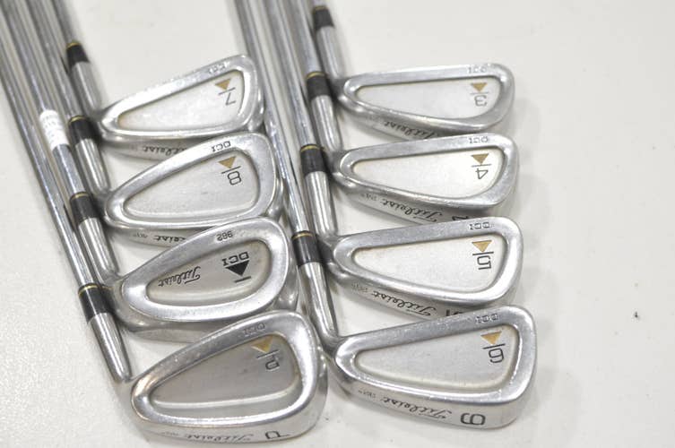 Titleist DCI Gold 3-PW Iron Set Regular Flex Right Tri-Spec Steel #228033