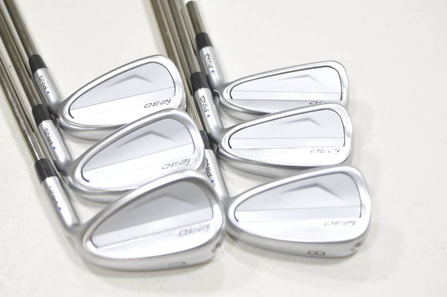 Ping i230 6-W,UW Iron Set Senior Flex Blue Dot Right Recoil F2