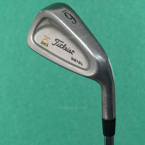 Titleist DCI 981SL Single 6 Iron True Temper Release Steel Seniors