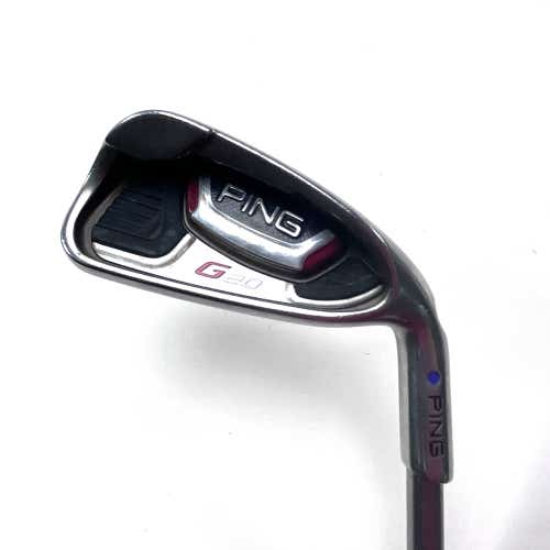 Ping G20 Single 5 Iron Purple Dot 1.5* Flat TFC 169 I Senior Graphite Mens RH