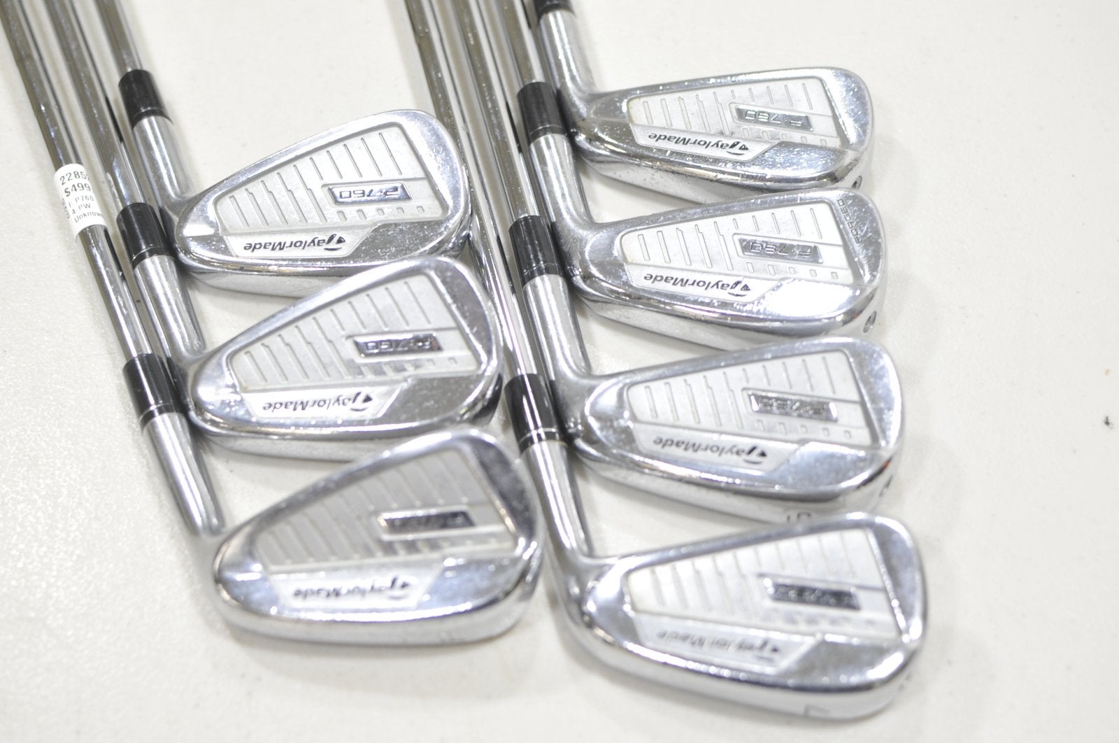 TaylorMade P760 4-PW Iron Set Right X-Stiff Flex Right KBS Tour