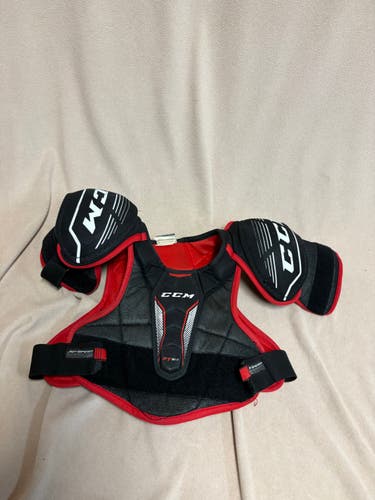 Large Junior CCM JetSpeed FT350 Shoulder Pads (Used)