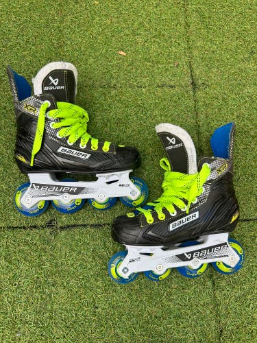 Junior Bauer XR Inline Skates Regular Width Size 2 (Used)