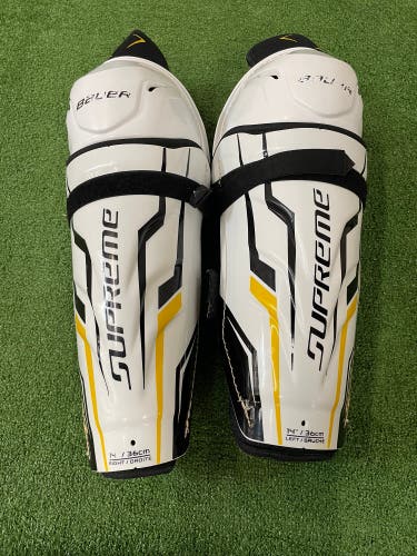 Senior Bauer Supreme 150 Shin Pads 14" (Used)