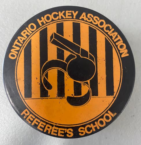 OHA Referees School puck